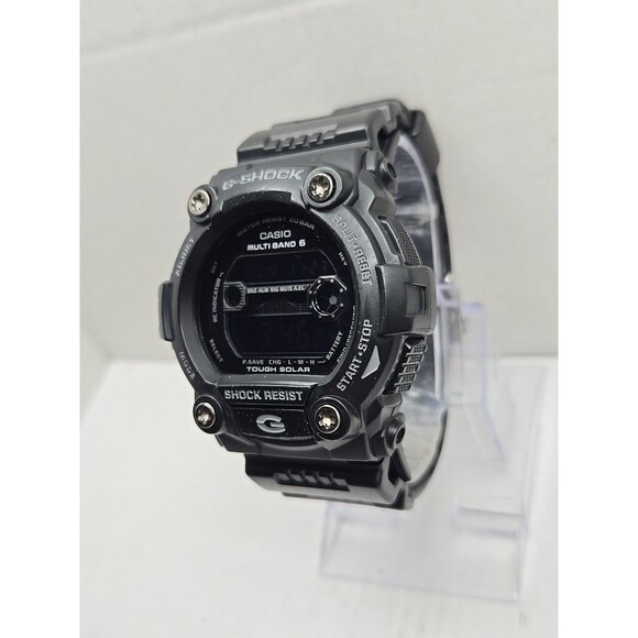 Casio G Shock GW 7900B Tough Solar Multi Band 6 Atomic Black Digital Mens Watch - Picture 2 of 12